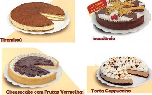 TORTAS DIVERSOS SABORES - sob encomenda